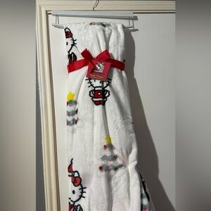 Hello Kitty Christmas blanket